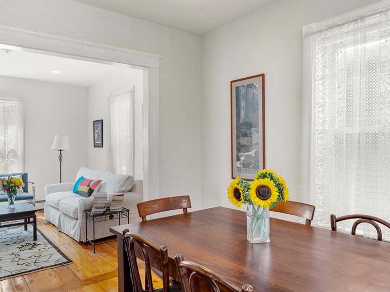 Sun Room looking out to street