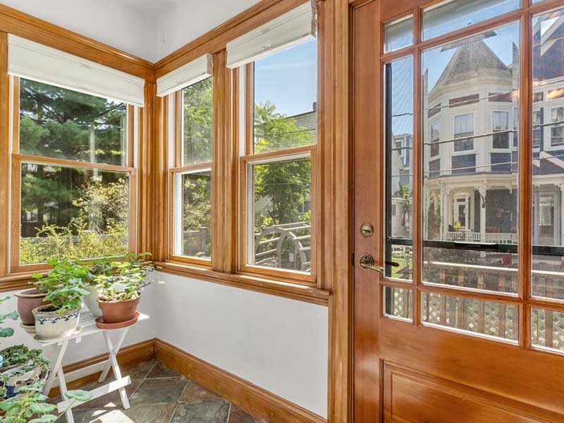 Sun Room looking out to street